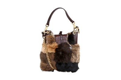 Lot 87 - λ Dolce & Gabbana Brown Fur Tote