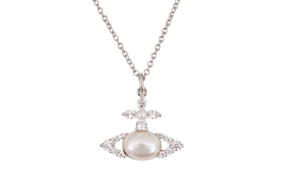 Lot 259 - Vivienne Westwood Crystal Orb necklace