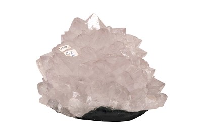Lot 62 - A ROSE QUARTZ CLUSTER