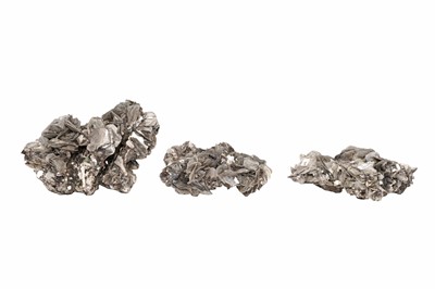 Lot 66 - A GROUP OF THREE NATURAL MUSCOVITE SPECIMENS