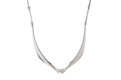 Lot 425 - LAPPONIA Ι A SILVER NECKLACE, CIRCA 1988