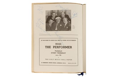 Lot 113 - The Crazy Gang & Others.- Royal Variety Performance, 1947