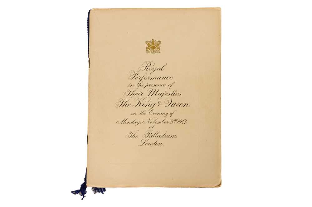 Lot 113 - The Crazy Gang & Others.- Royal Variety Performance, 1947
