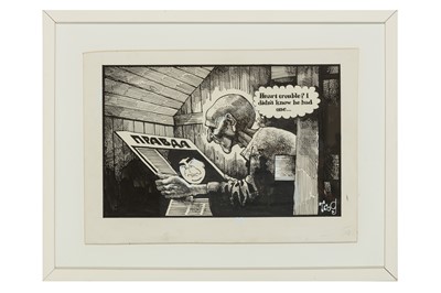 Lot 281 - Satirical cartoons