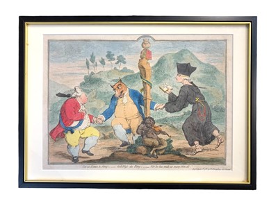 Lot 37 - Gillray (James) & Grant (Charles Jameson)