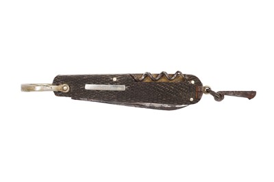 Lot 52 - A RARE ANTIQUE SPORTSMAN'S UTILITY KNIFE