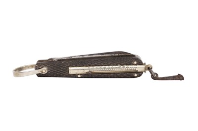 Lot 52 - A RARE ANTIQUE SPORTSMAN'S UTILITY KNIFE