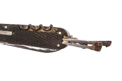 Lot 52 - A RARE ANTIQUE SPORTSMAN'S UTILITY KNIFE