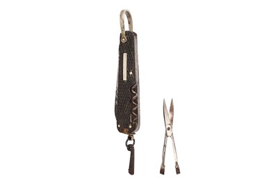 Lot 52 - A RARE ANTIQUE SPORTSMAN'S UTILITY KNIFE