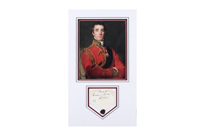 Lot 503 - Wellington (Arthur Wellesley, Duke of)