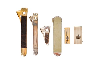 Lot 210 - A GROUP OF CIGAR CUTTERS