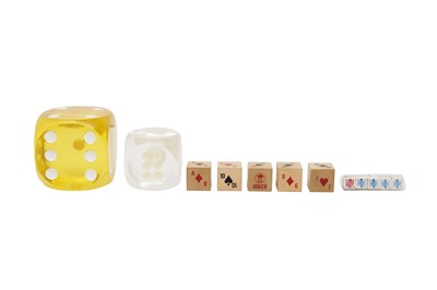 Lot 340 - A COLLECTION OF DICE