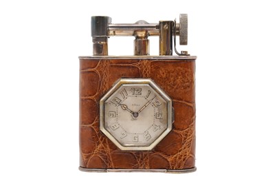 Lot 176 - AN ENGLISH JUMBO NOVELTY TABLE LIGHTER