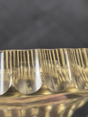 Lot 456 - A BOHEMIAN AMBER FLASH GLASS GOBLET AND COVER, LATE 19TH CENTURY