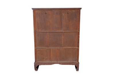 Lot 330 - A KOREAN ELM BRASS-MOUNTED THREE-TIER CABINET
