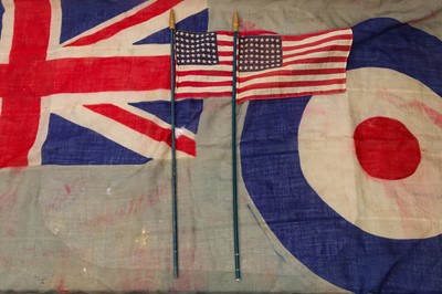 Lot 320 - A GROUP OF FLAGS