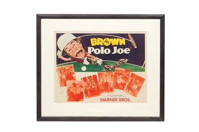 Lot 217 - BROWN POLO JOE POSTER