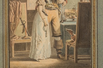 Lot 89 - JEAN BAPTISTE MALLET (FRENCH, 1759-1835)