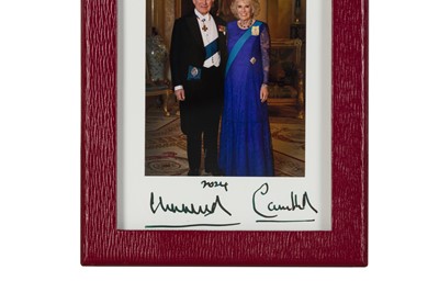 Lot 472 - Charles III, King of the United Kingdom & Queen Camilla