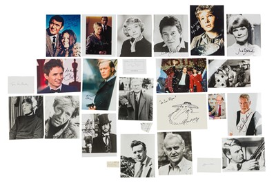 Lot 67 - Photograph Collection.- British Actors