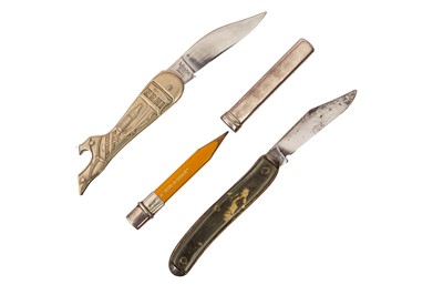 Lot 319 - A GROUP OF PEN KNIVES