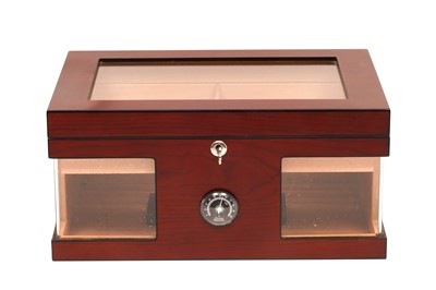 Lot 185 - AN ANGELO CONTEMPORARY MAPLE HUMIDOR