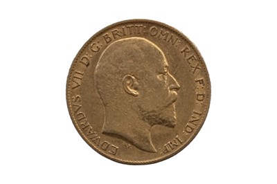 Lot 36 - EDWARD VII (1901 -1910), 1906 HALF SOVEREIGN.