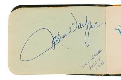 Lot 29 - Autograph Album.- Incl. Walt Disney