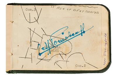 Lot 29 - Autograph Album.- Incl. Walt Disney