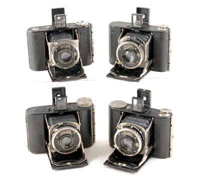 Lot 112 - Group of Four Nagel Vollenda Cameras. Leitz Elmar & Other Lens Variants