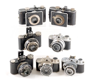 Lot 209 - Nagel Pupille, Foth Derby & Photavit 127 Format Cameras.