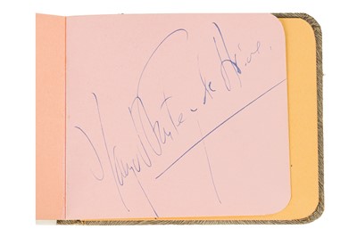 Lot 33 - Autograph Albums.- Actors & Opera Singers