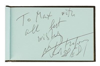 Lot 33 - Autograph Albums.- Actors & Opera Singers