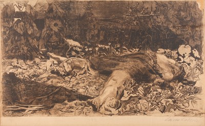 Lot 111 - KÄTHE KOLLWITZ (GERMAN 1867-1945)