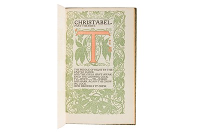 Lot 130 - Eragny Press. Coleridge. Christabel, Kubla Khan, Fancy in Nubibus, and Song from Zapolya. [104]