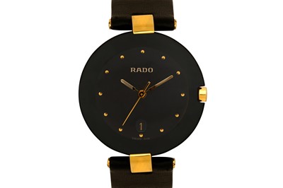 Lot 141 - UNISEX RADO 'COUPOLE' QUARTZ WRISTWATCH