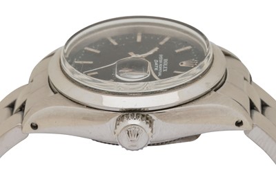 Lot 243 - A LADY'S ROLEX OYSTER PERPETUAL DATE BRACELET WATCH