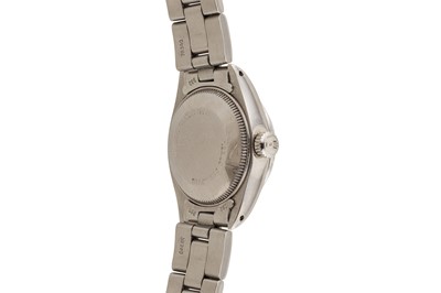 Lot 243 - A LADY'S ROLEX OYSTER PERPETUAL DATE BRACELET WATCH