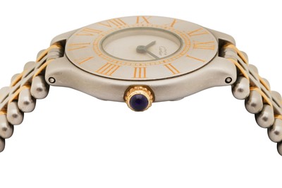 Lot 250 - A LADY'S MUST DE CARTIER 21 BRACELET WATCH