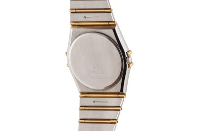 Lot 251 - A MEN'S OMEGA CONSTELLATION BRACELET WATCH