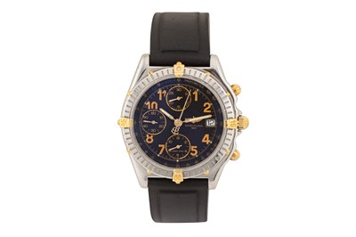 Lot 209 - A MEN'S BREITLING CHRONOMAT WRISTWATCH