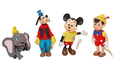 Lot 339 - A GROUP OF FOUR R DAKIN DISNEY PRODUCTION FIGURES