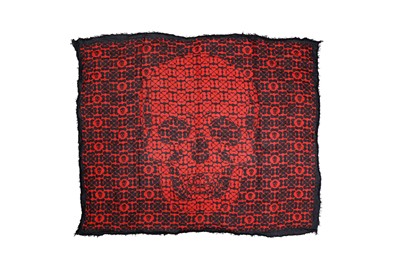 Lot 30 - Alexander Mcqueen Red Skull Scarf