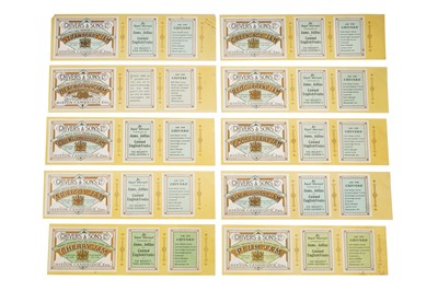 Lot 230 - TEN CHIVERS & SONS JAM LABELS, CIRCA 1920s