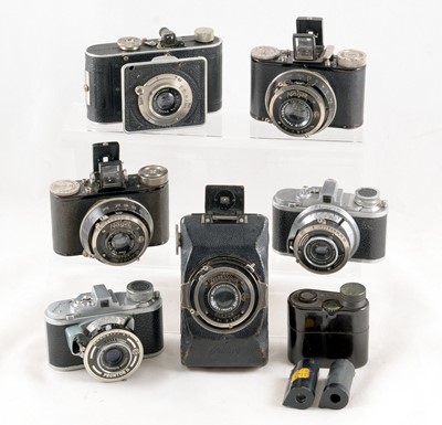 Lot 211 - Nagel Rolloroy, Pupille & Other 127 Format Cameras.