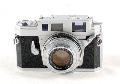 Lot 218 - An Uncommon Konica IIIA CRF Camera.