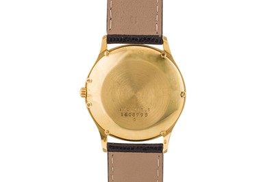 Lot 235 - A MEN'S JAEGER LeCOULTRE DRESS WATCH