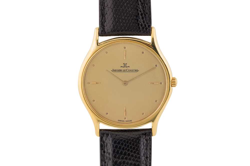 Lot 235 - A MEN'S JAEGER LeCOULTRE DRESS WATCH
