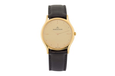 Lot 235 - A MEN'S JAEGER LeCOULTRE DRESS WATCH