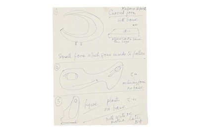 Lot 53 - DAME BARBARA HEPWORTH (BRITISH, 1903-1975)